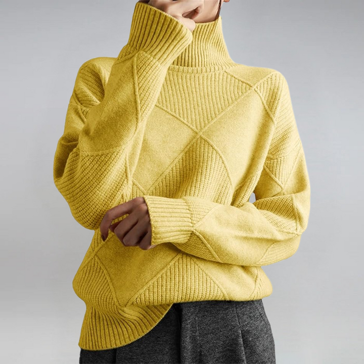 Anna | Luxe Cashmere Turtleneck Sweater