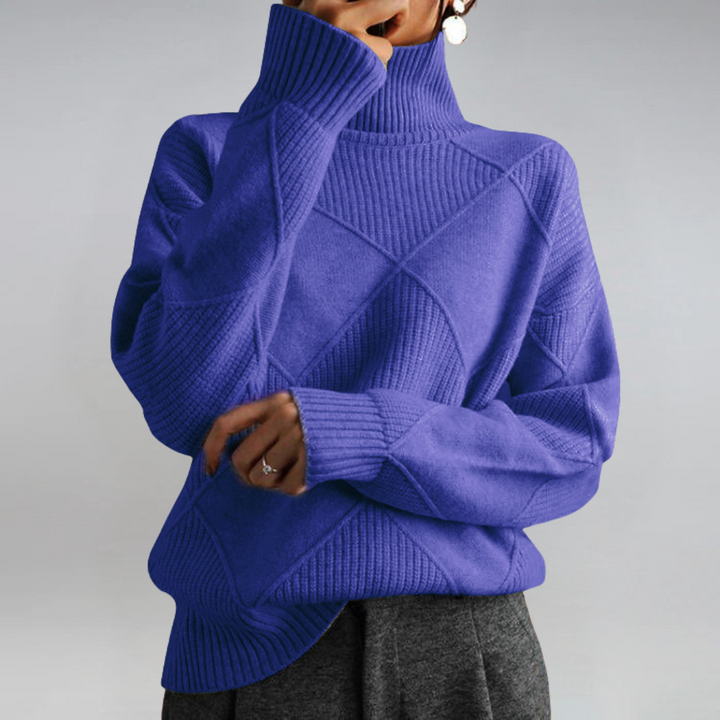 Anna | Luxe Cashmere Turtleneck Sweater