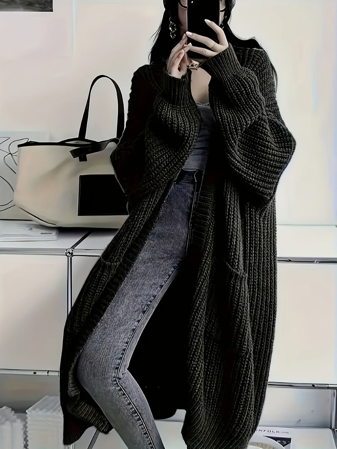 Tammy | Cozy Longline Cardigan