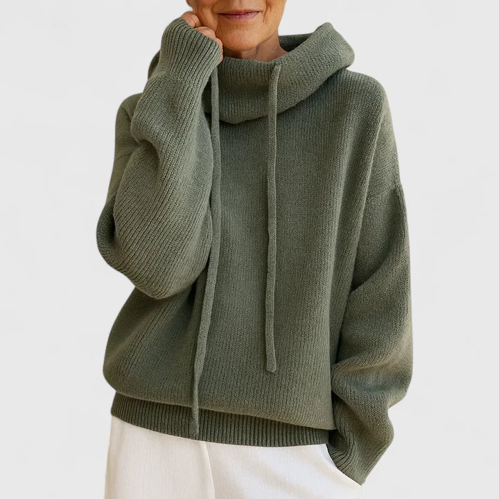 Connie | Cozy Knit Hoodie