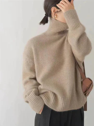 Sandra | Elegant Soft Turtleneck Sweater
