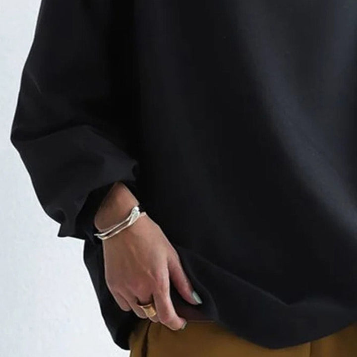 Victoria | High-Neck Soft Knit Top