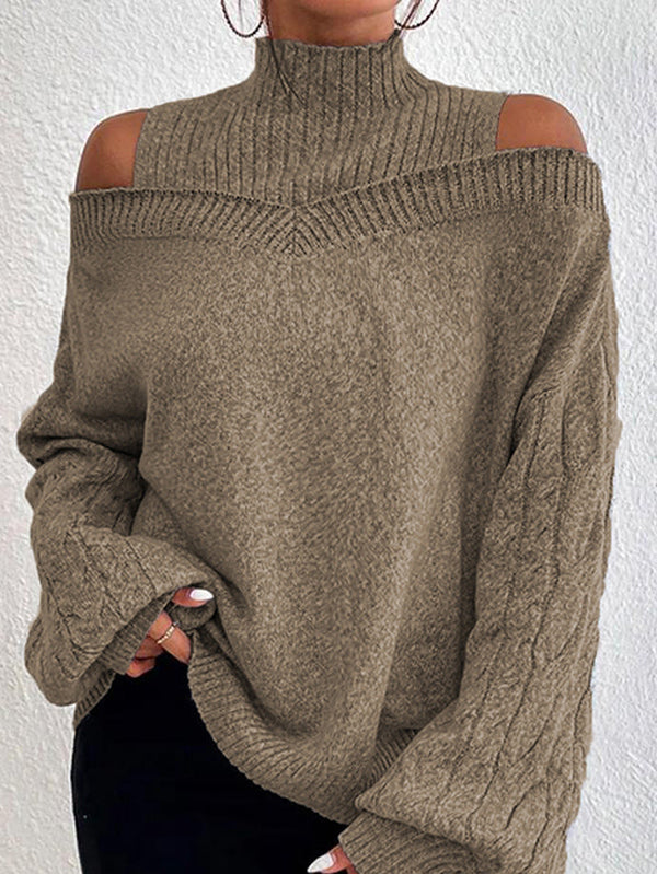 Diane | Off-Shoulder Cutout Sweater