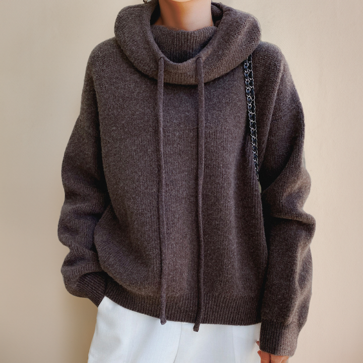 Lauren | Luxe Merino Wool Hoodie Elegance
