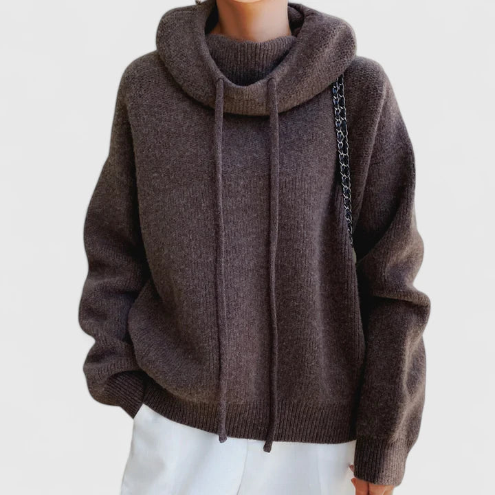 Connie | Cozy Knit Hoodie