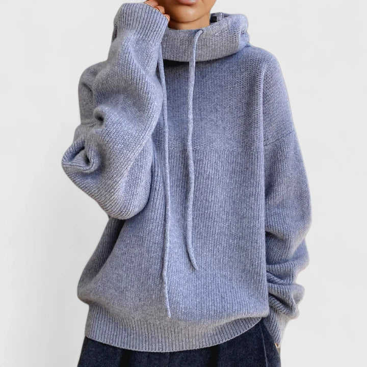 Connie | Cozy Knit Hoodie