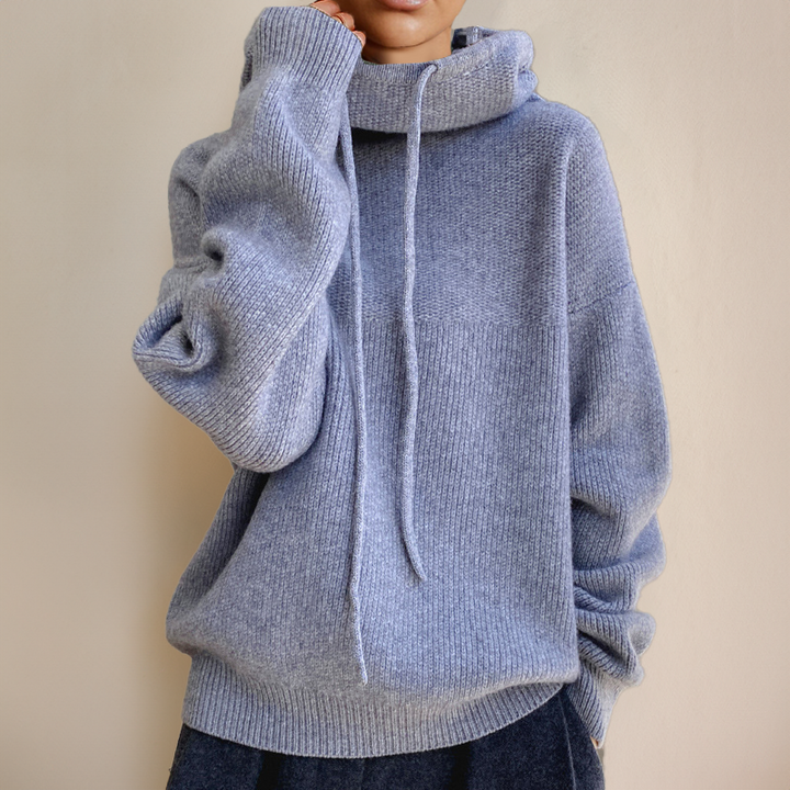 Lauren | Luxe Merino Wool Hoodie Elegance