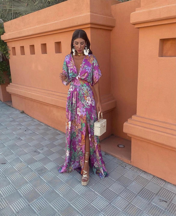 Jasmine | Long Floral Dress