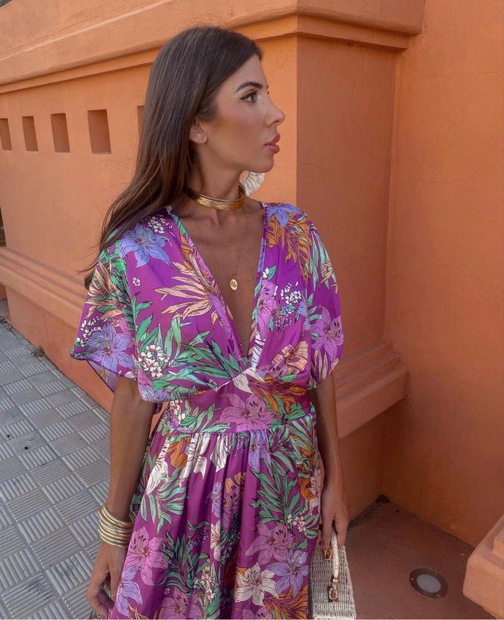 Jasmine | Long Floral Dress
