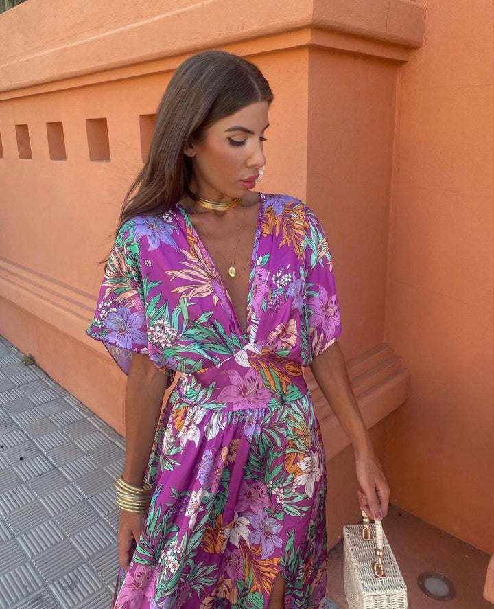 Jasmine | Long Floral Dress