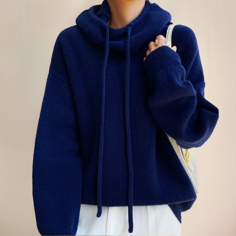 Lauren | Luxe Merino Wool Hoodie Elegance