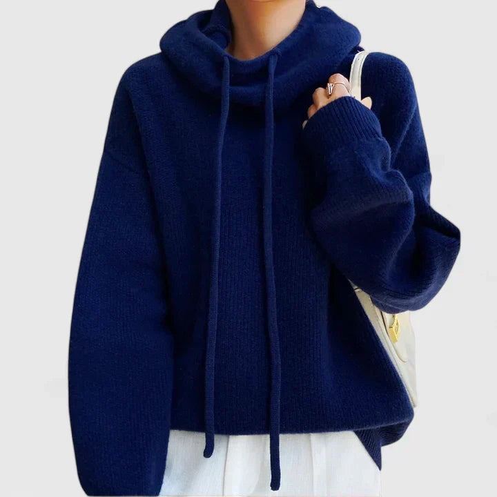 Connie | Cozy Knit Hoodie